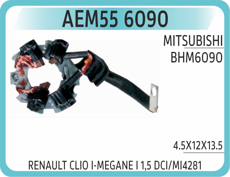 AEM55 6090 KOMUR YUVASI BHM6090 RENAULT CLIO I-MEGANE I 1,5 D